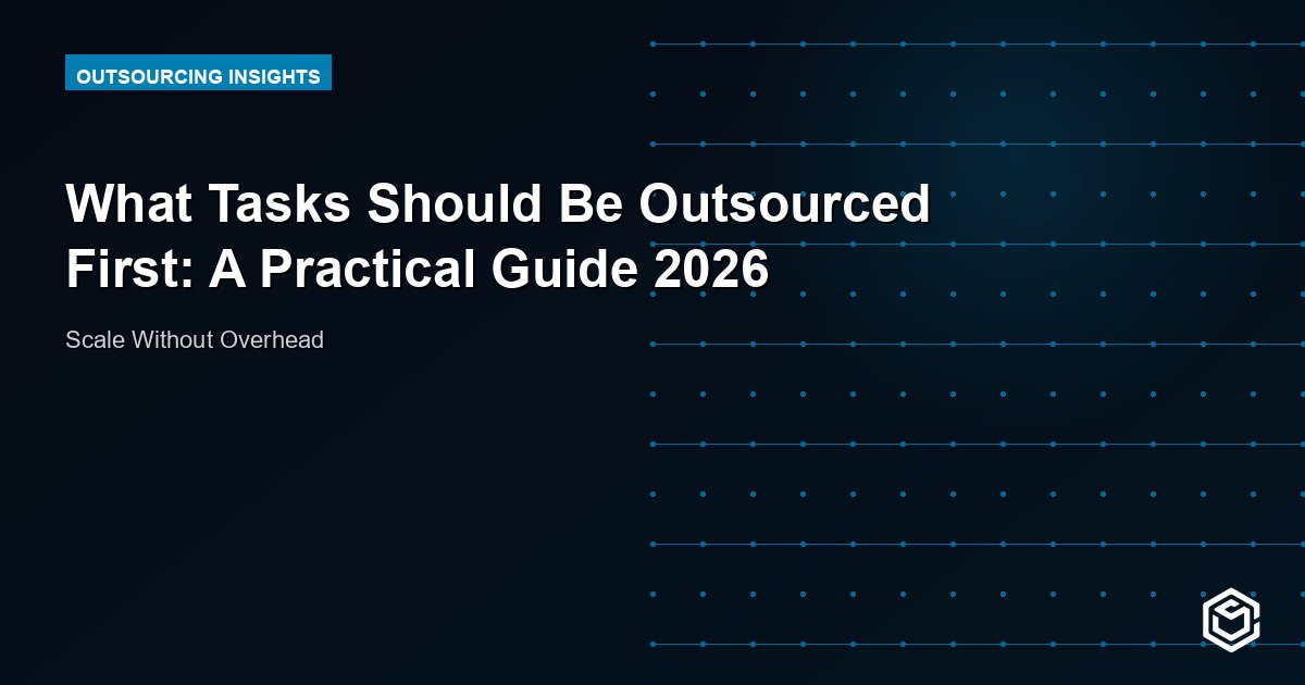 What Tasks Should Be Outsourced First: A Practical Guide 2026