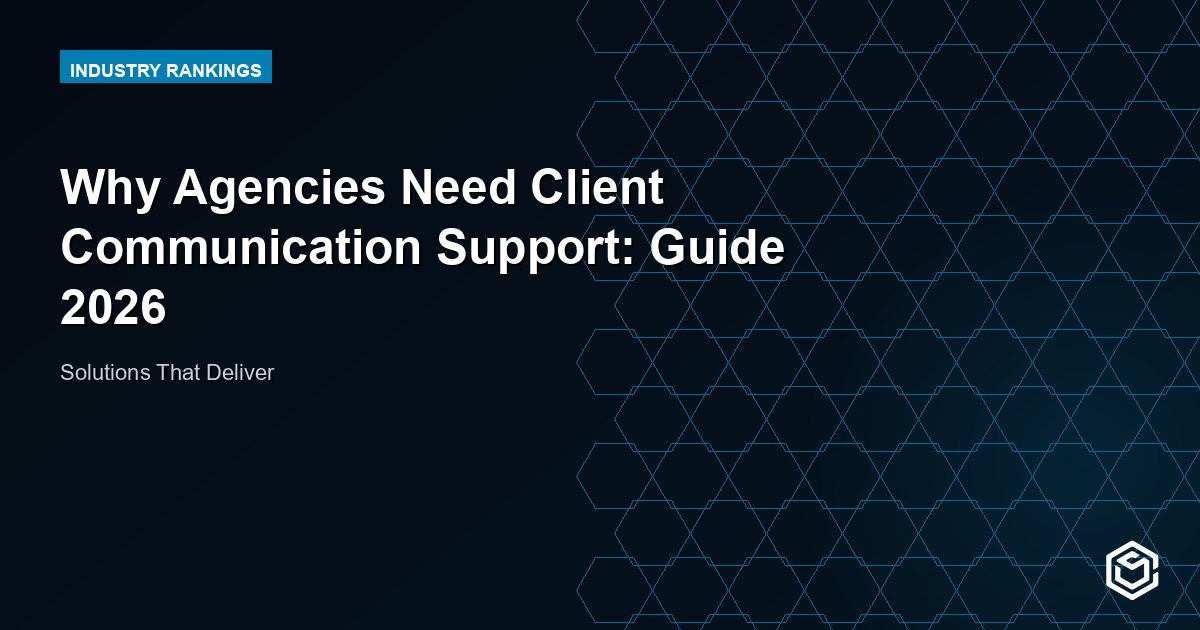 Virtual assistant managing client communications for agency teams