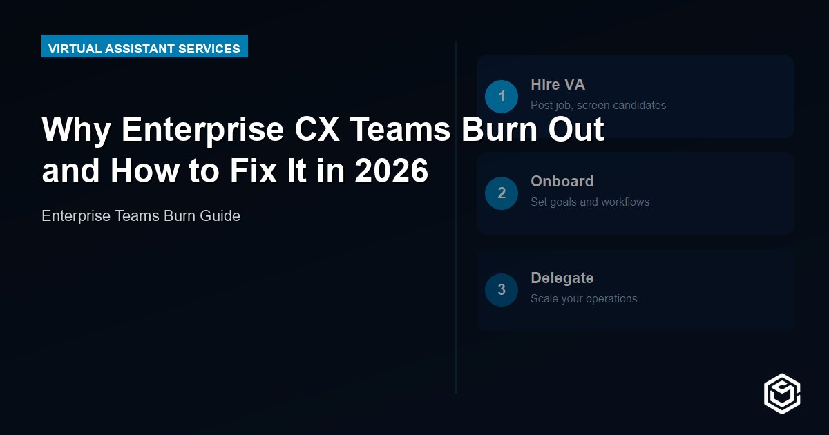 Why Enterprise CX Teams Burn Out and How to Fix It in 2026