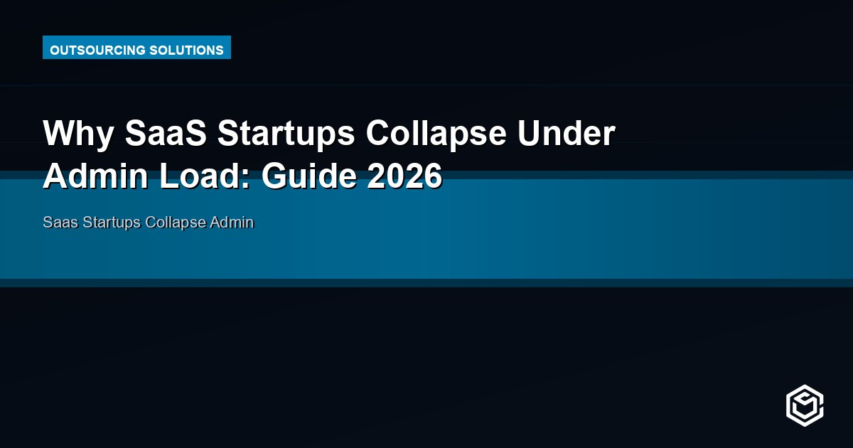 Why SaaS Startups Collapse Under Admin Load: Guide 2026