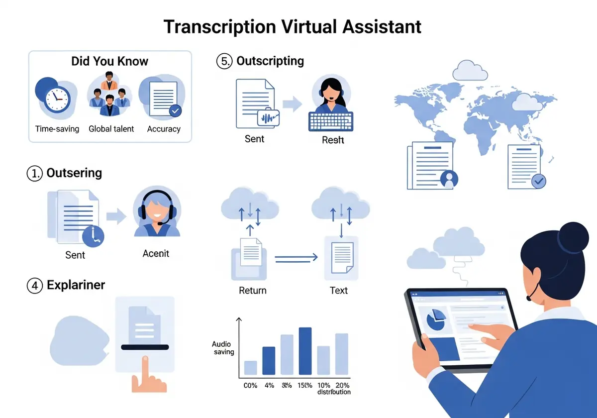 transcription outsourcing services