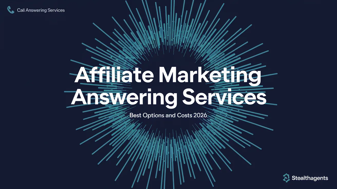Affiliate Marketing Answering Services: Best Options and Costs 2026