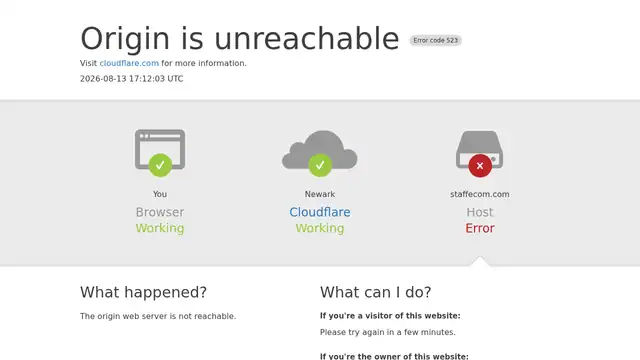 Staff Ecom virtual assistant company website screenshot