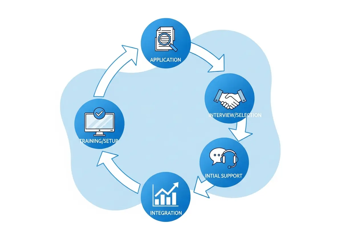 VA onboarding process services