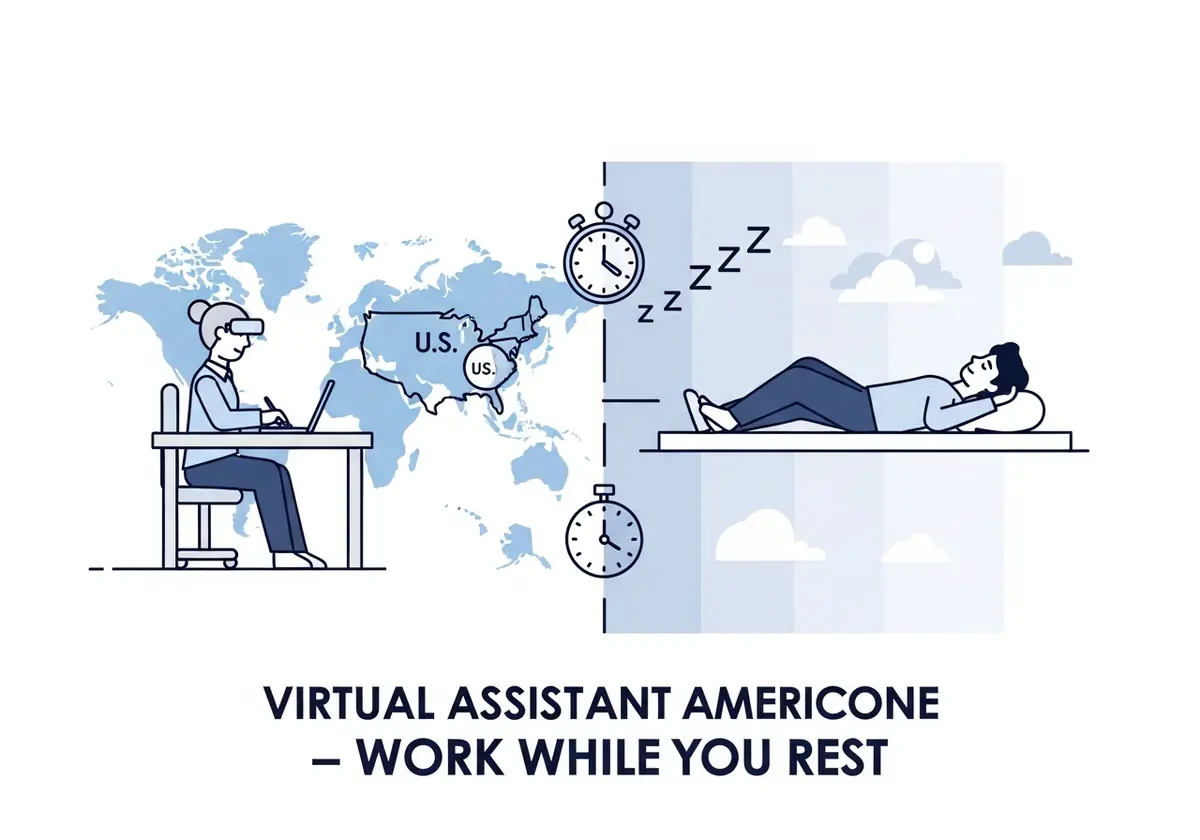 virtual assistant working us