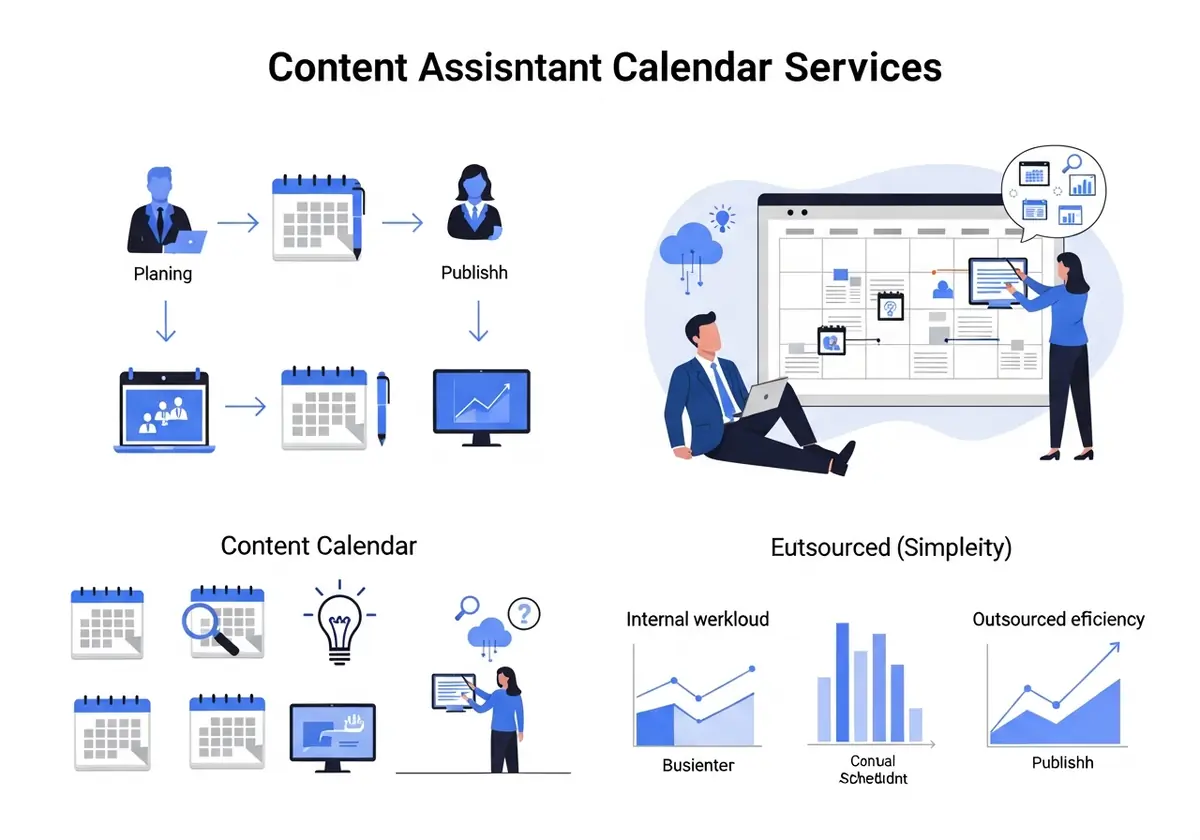 content calendar outsourcing