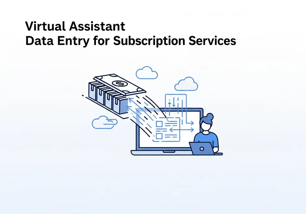 subscription data entry outsourcing