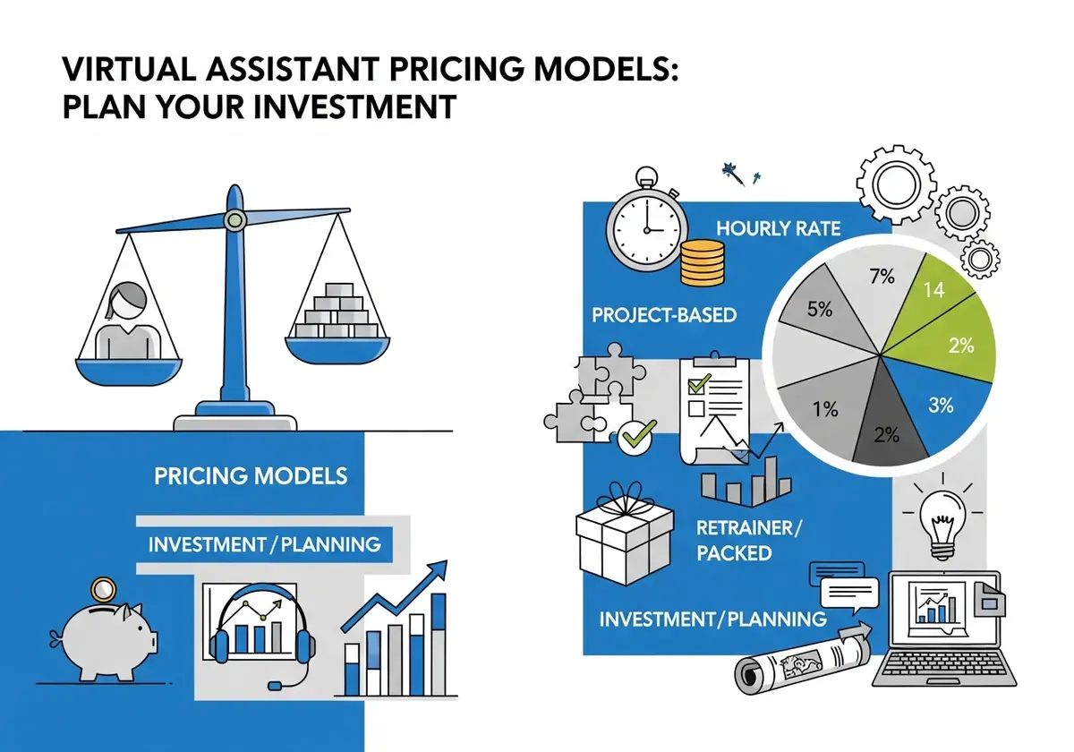virtual assistant pricing models