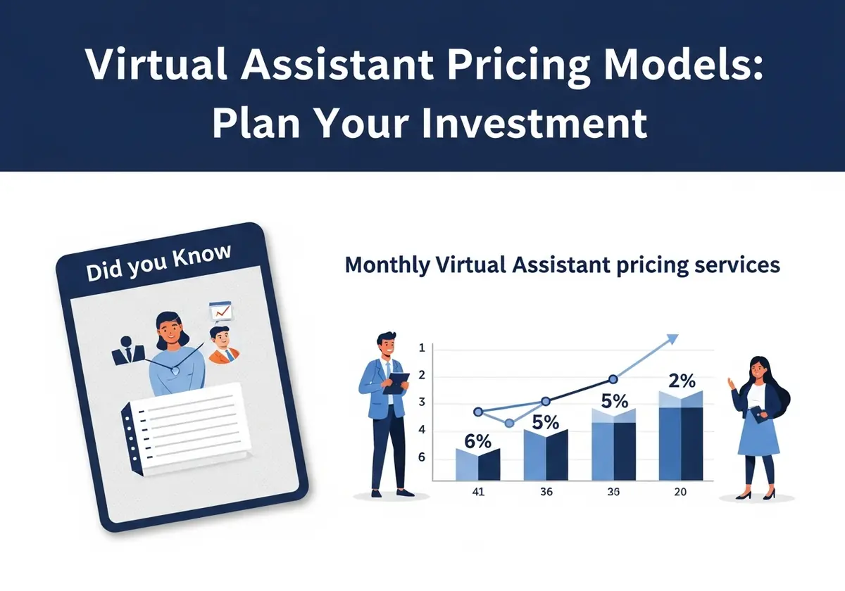 monthly virtual assistant pricing services
