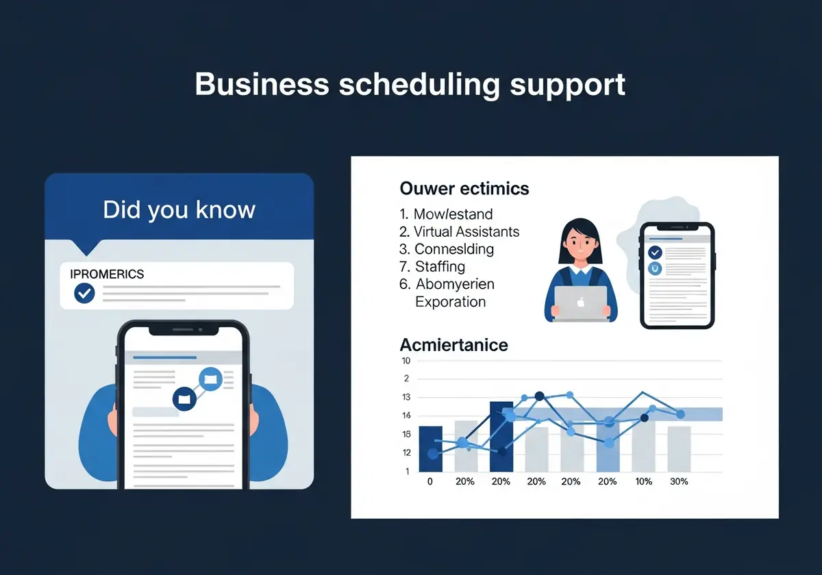 business scheduling support