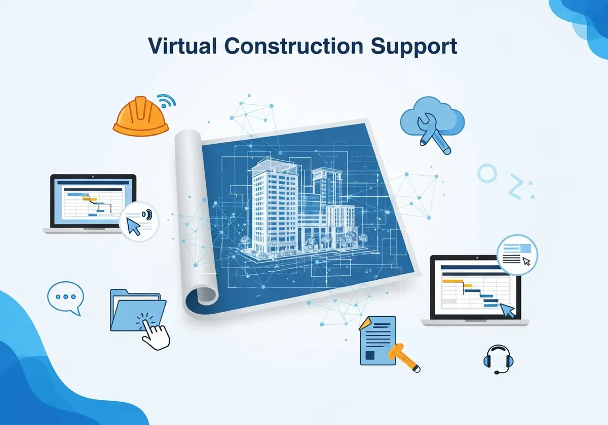 virtual construction support
