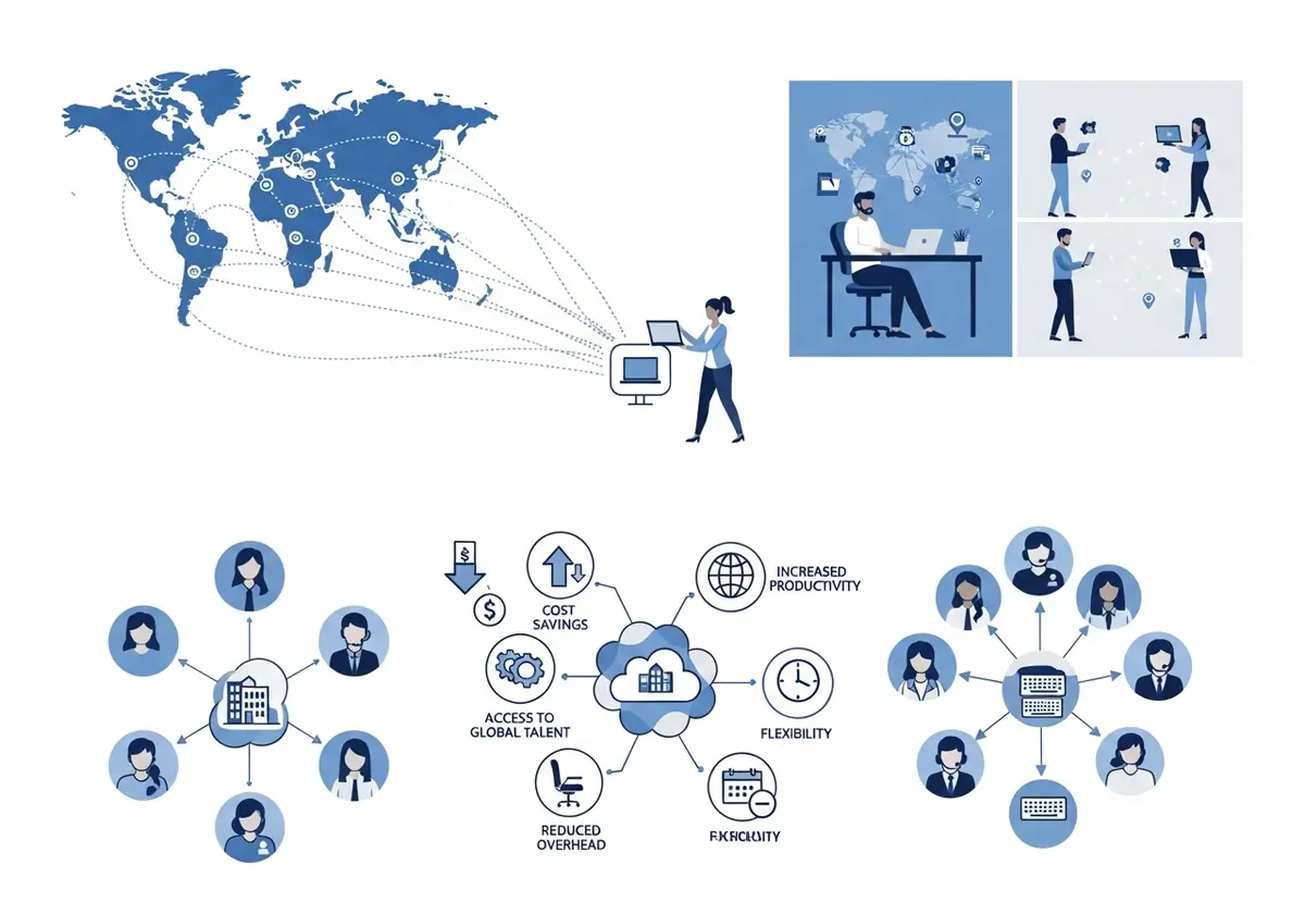 remote staffing for businesses