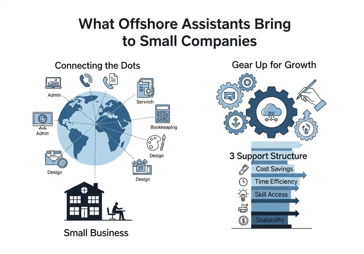 small business offshore support