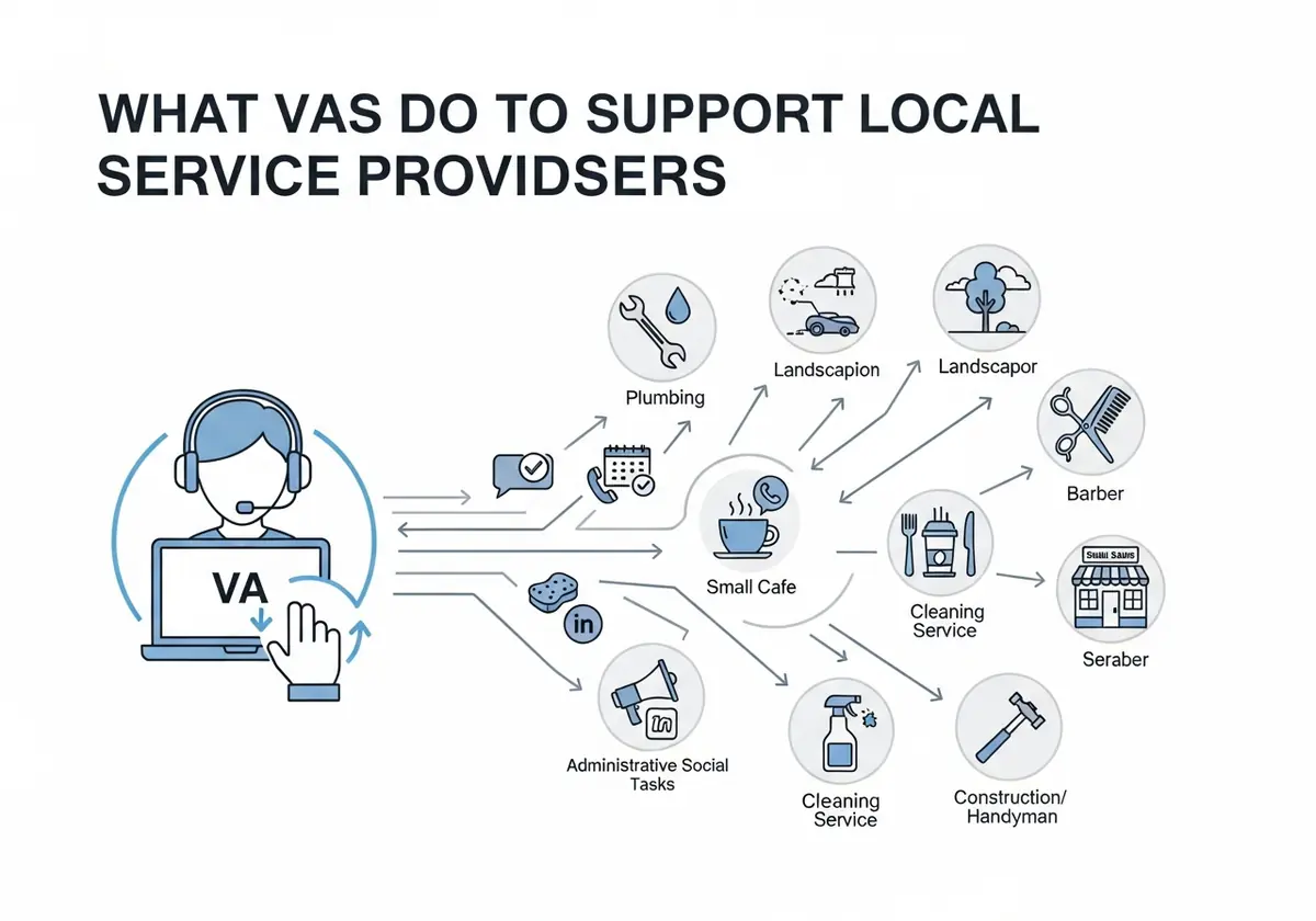 VA support for service businesses