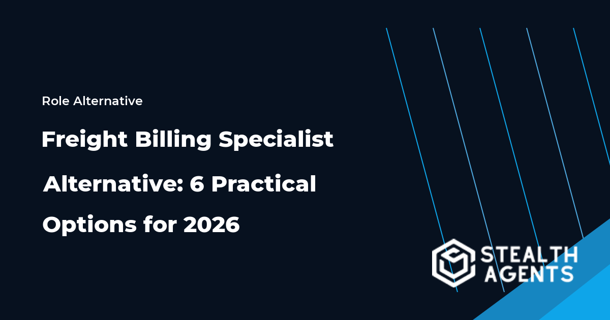 Freight Billing Specialist Alternative options compared for 2026