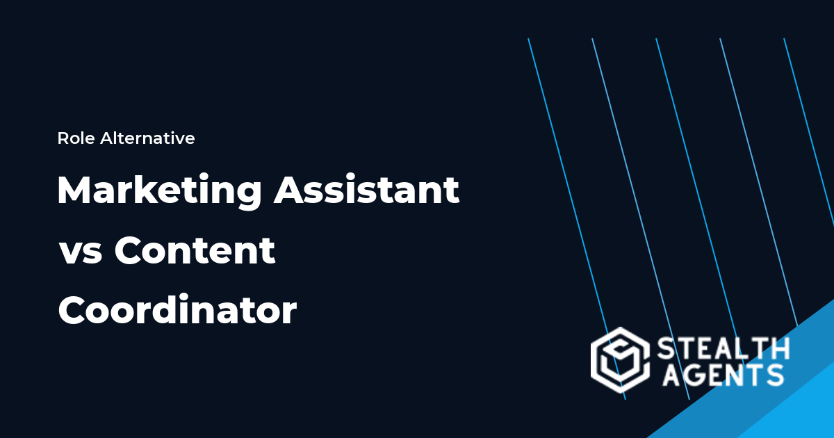 Marketing Assistant vs Content Coordinator role comparison