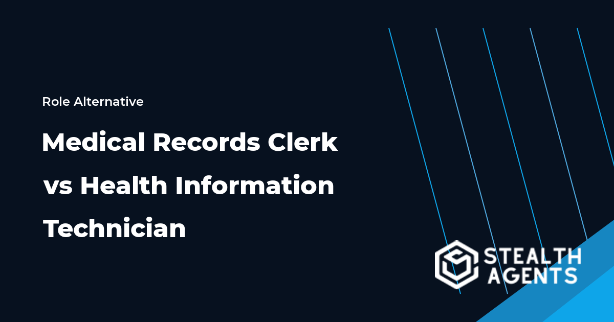 Medical Records Clerk vs Health Information Technician role comparison
