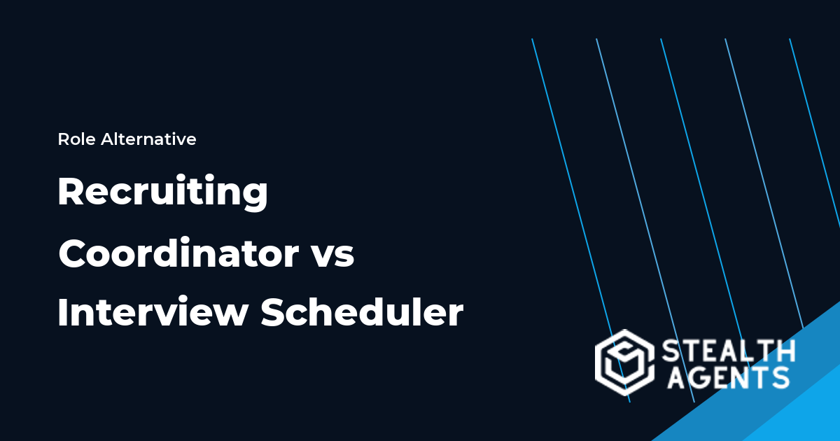 Recruiting Coordinator vs Interview Scheduler role comparison
