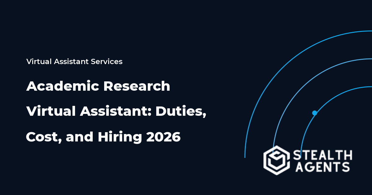 Academic Research Virtual Assistant: Duties, Cost, and Hiring 2026