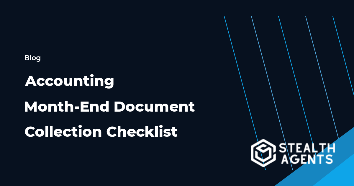 Accounting Month-End Document Collection Checklist workflow guide