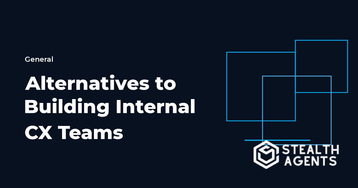Alternatives to Building Internal CX Teams
