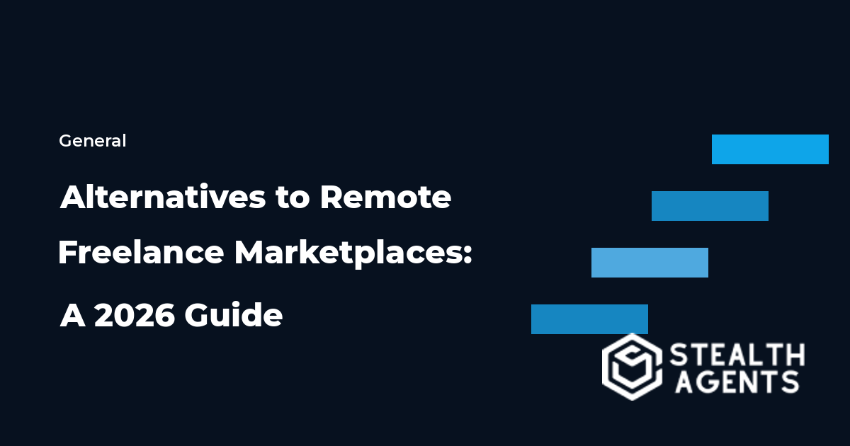 Alternatives to Remote Freelance Marketplaces: A 2026 Guide