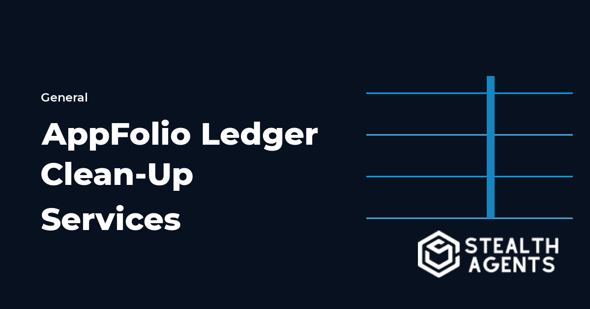 AppFolio Ledger Clean-Up Services for Accurate Property Accounting