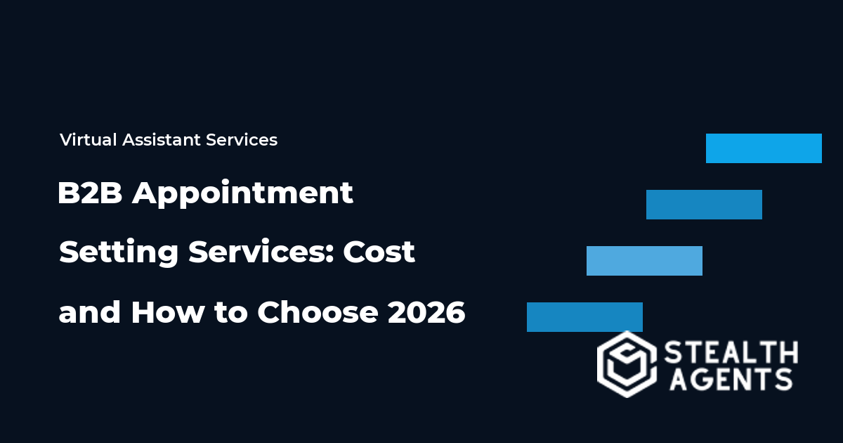 B2B Appointment Setting Services: Cost and How to Choose 2026