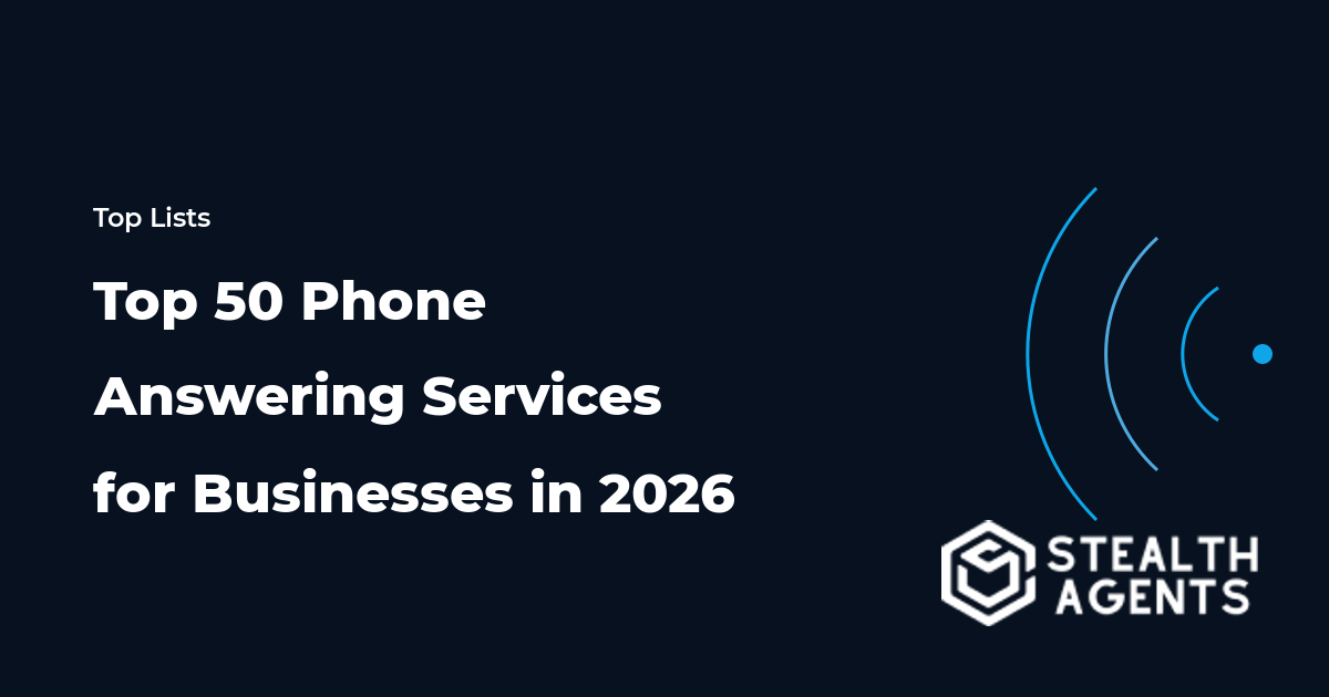 Top 50 Phone Answering Services for Businesses in 2026