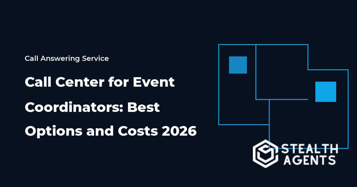 Call Center for Event Coordinators: Best Options and Costs 2026