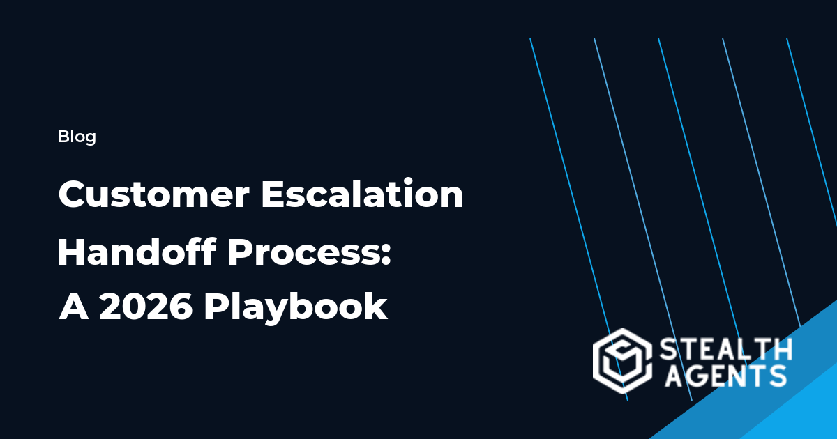 Customer Escalation Handoff Process: A 2026 Playbook workflow checklist