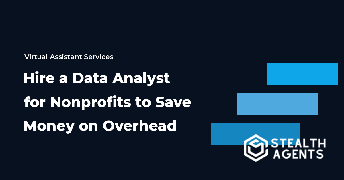 Hire a Data Analyst for Nonprofits to Save Money on Overhead