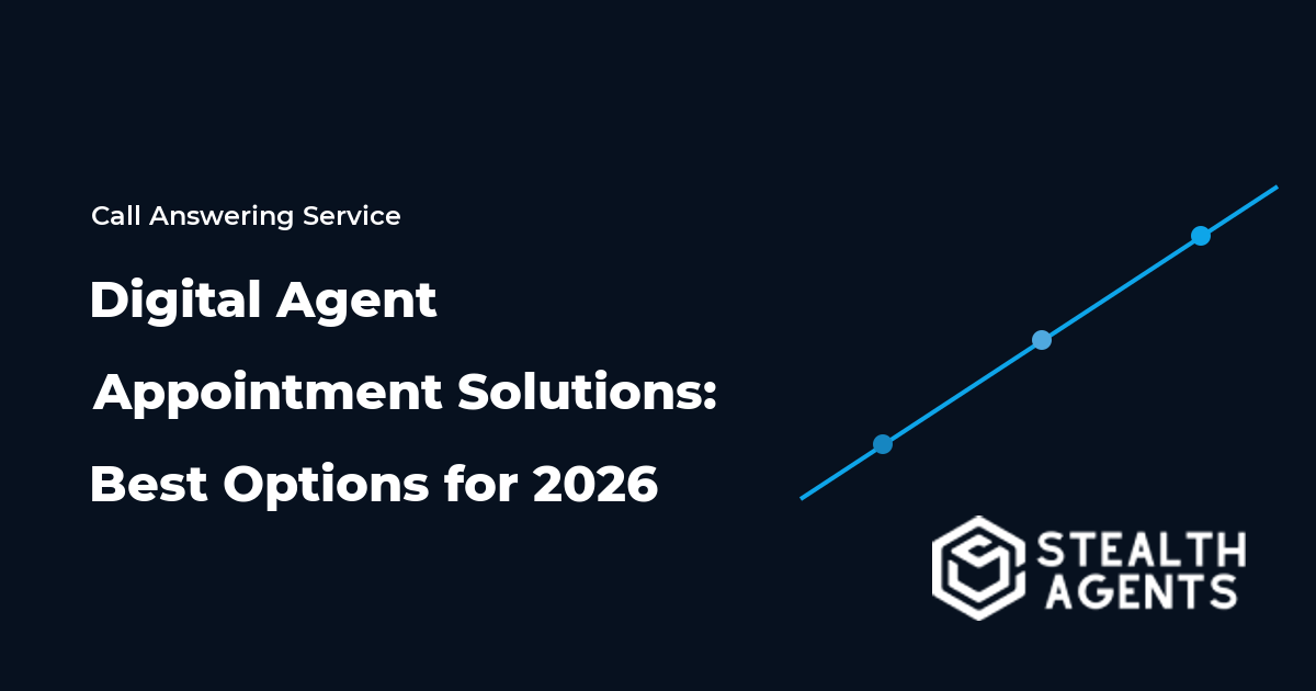 Digital Agent Appointment Solutions: Best Options for 2026