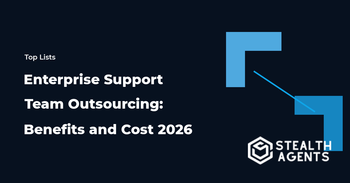 Enterprise Support Team Outsourcing: Benefits and Cost 2026