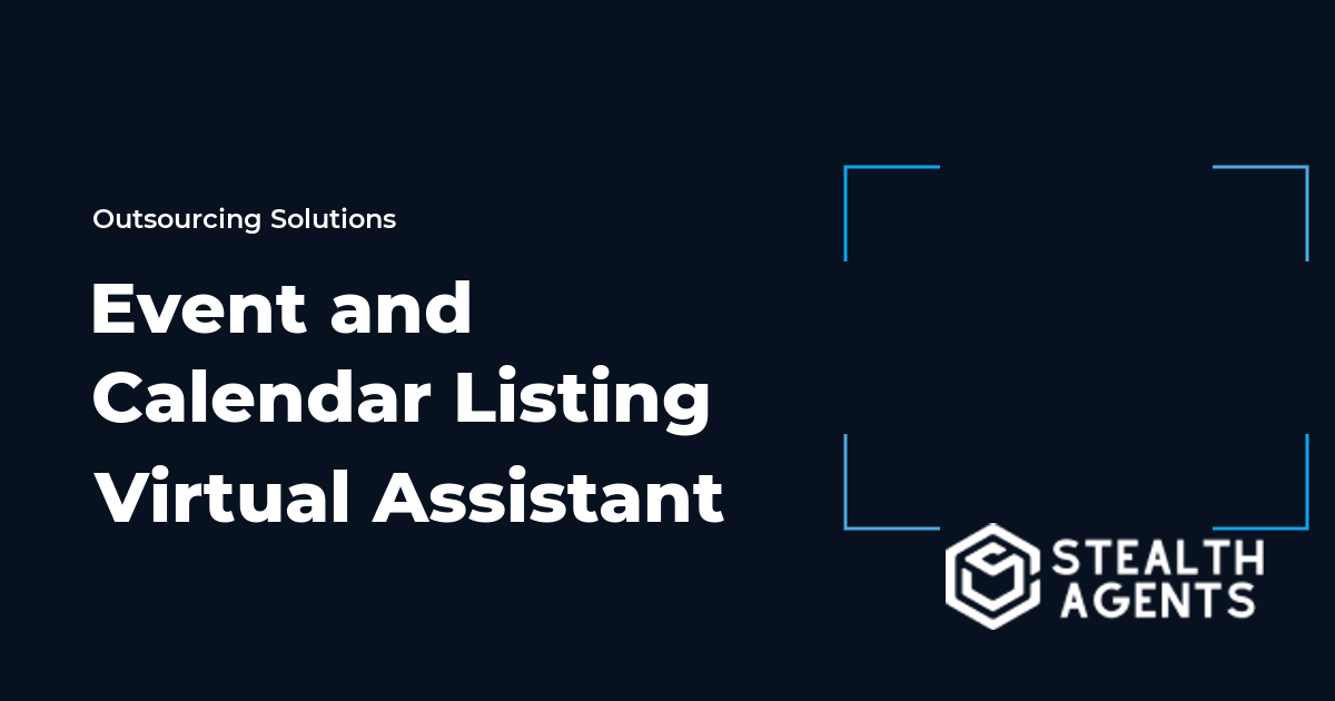 Event and Calendar Listing Virtual Assistant