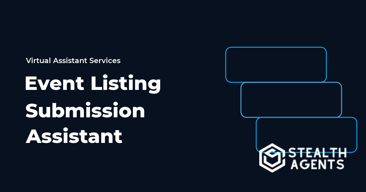 Event Listing Submission Assistant to Promote Events Across Platforms