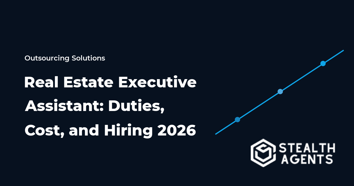Real Estate Executive Assistant: Duties, Cost, and Hiring 2026