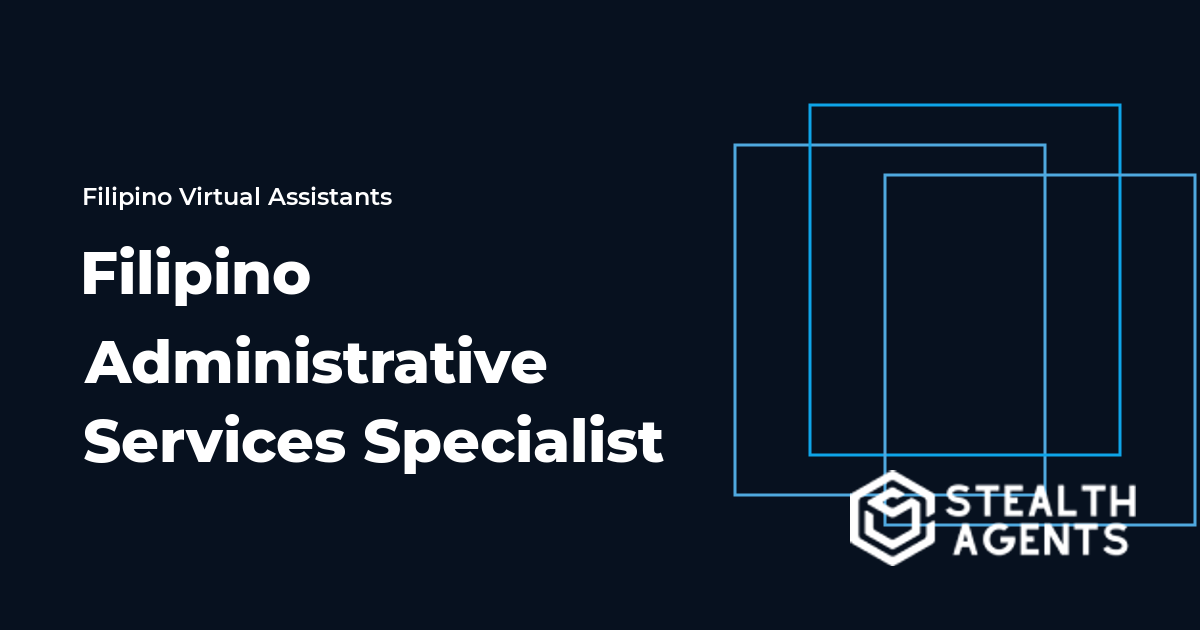 Filipino Administrative Services Specialist