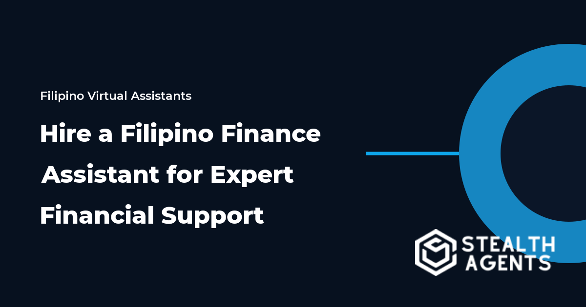 Hire a Filipino Finance Assistant for Expert Financial Support