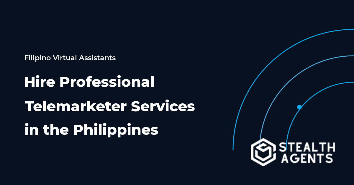 Hire Professional Telemarketer Services in the Philippines