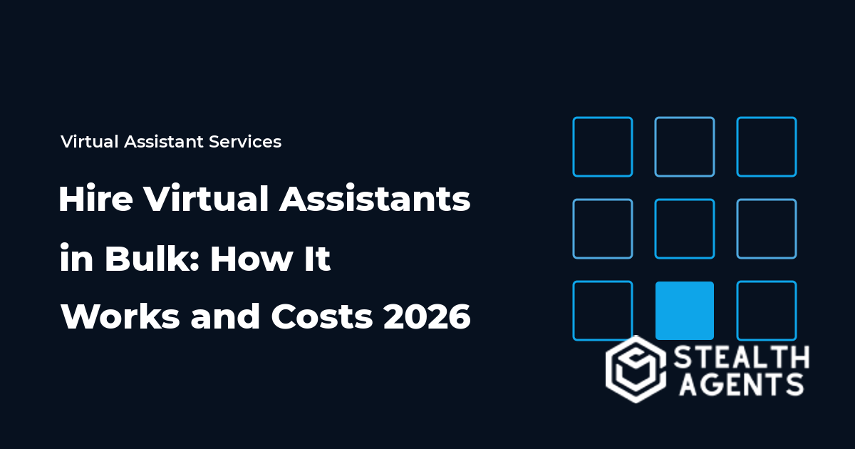 Hire Virtual Assistants in Bulk: How It Works and Costs 2026