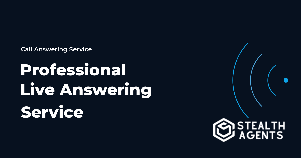 Professional Live Answering Service to Handle Calls Around the Clock