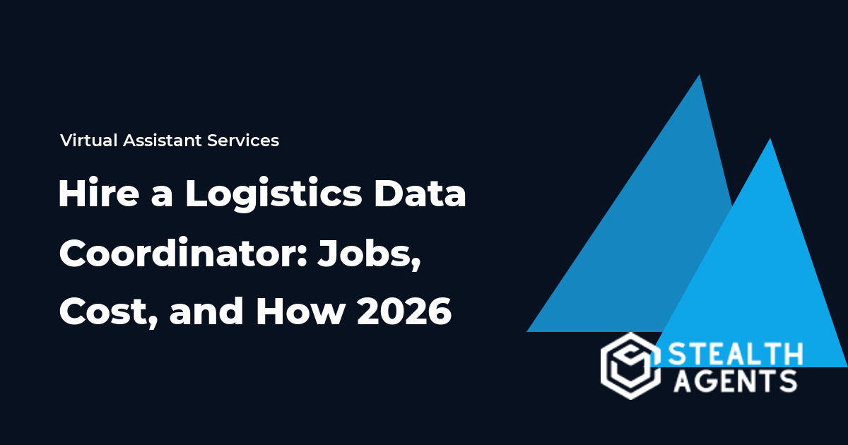 Hire a Logistics Data Coordinator: Jobs, Cost, and How 2026