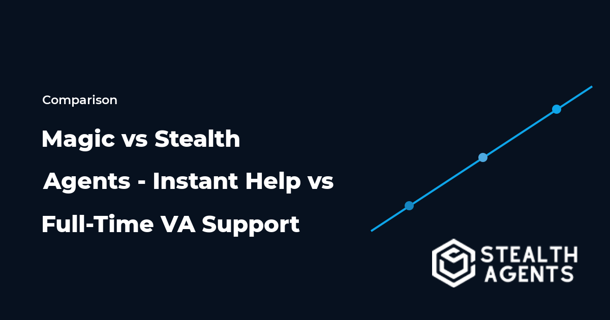Magic vs Stealth Agents - Instant Help vs Full-Time VA Support