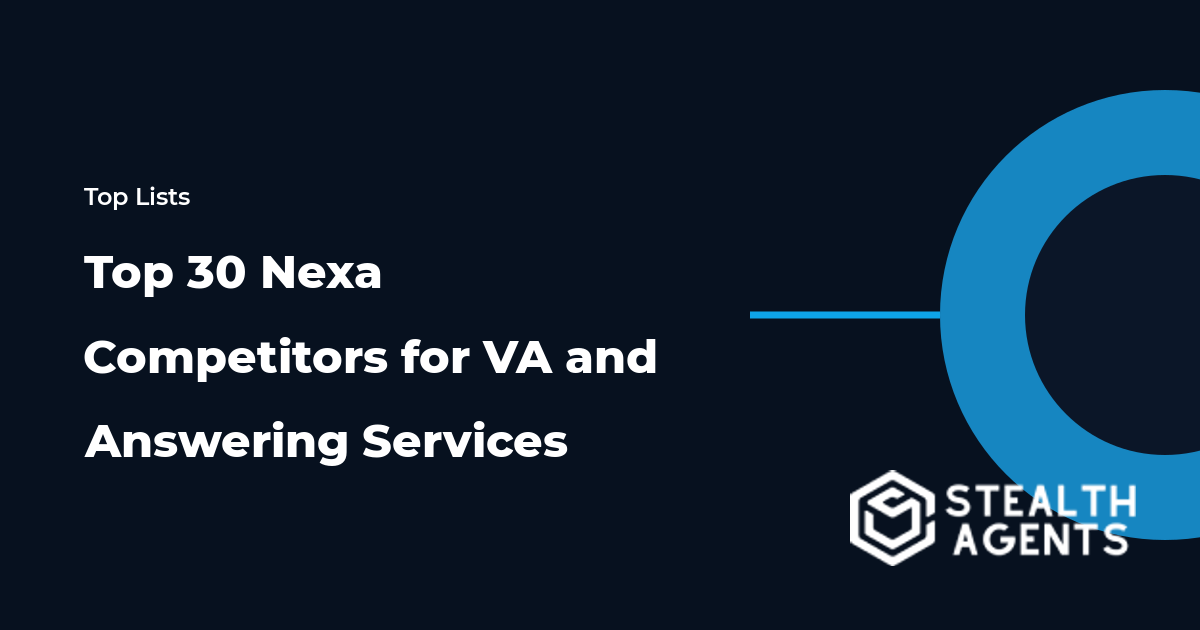 Top 30 Nexa Competitors for Virtual Assistant and Answering Services