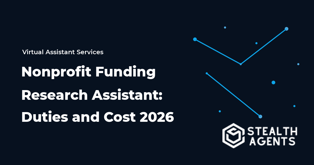 Nonprofit Funding Research Assistant: Duties and Cost 2026