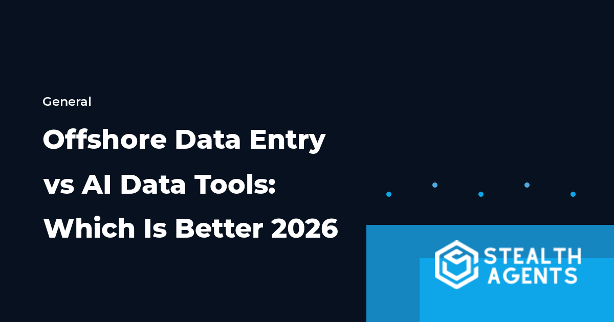 Offshore Data Entry vs AI Data Tools: Which Is Better 2026