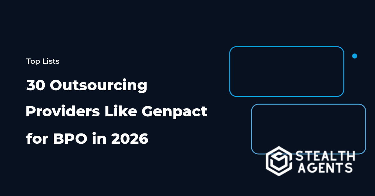 30 Outsourcing Providers Like Genpact for BPO in 2026
