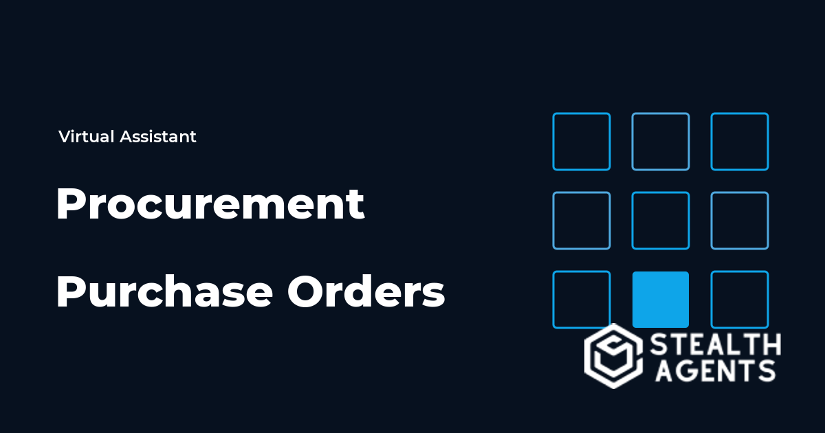 Procurement Purchase Order Virtual Assistant
