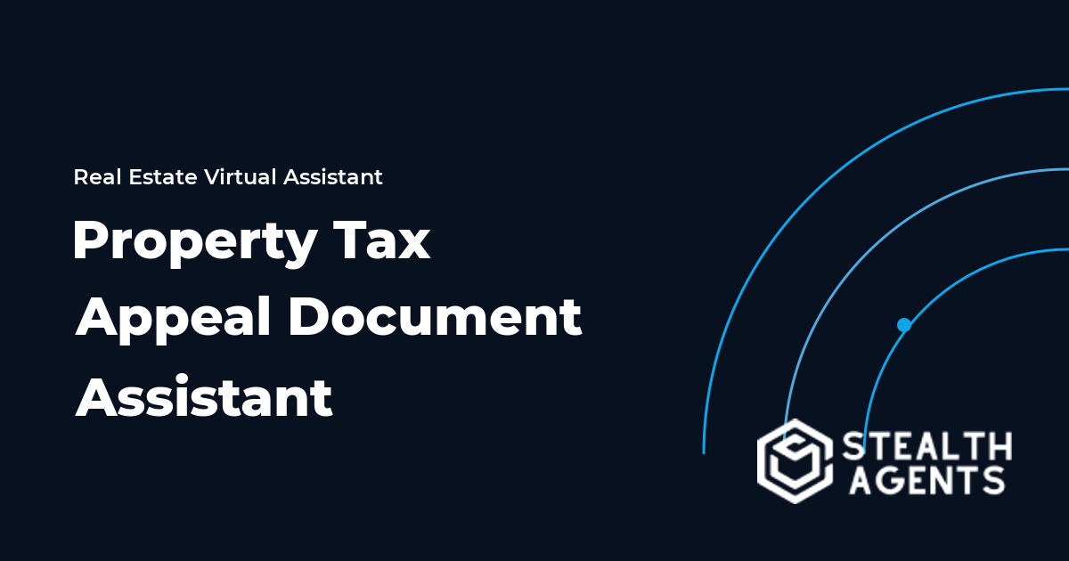 Property Tax Appeal Document Assistant Guide